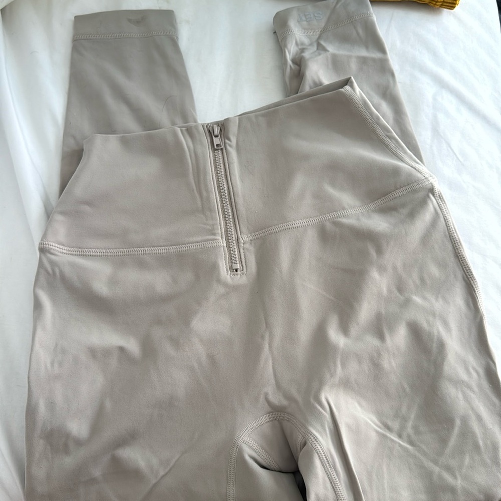 Set active sport body zip up leggings